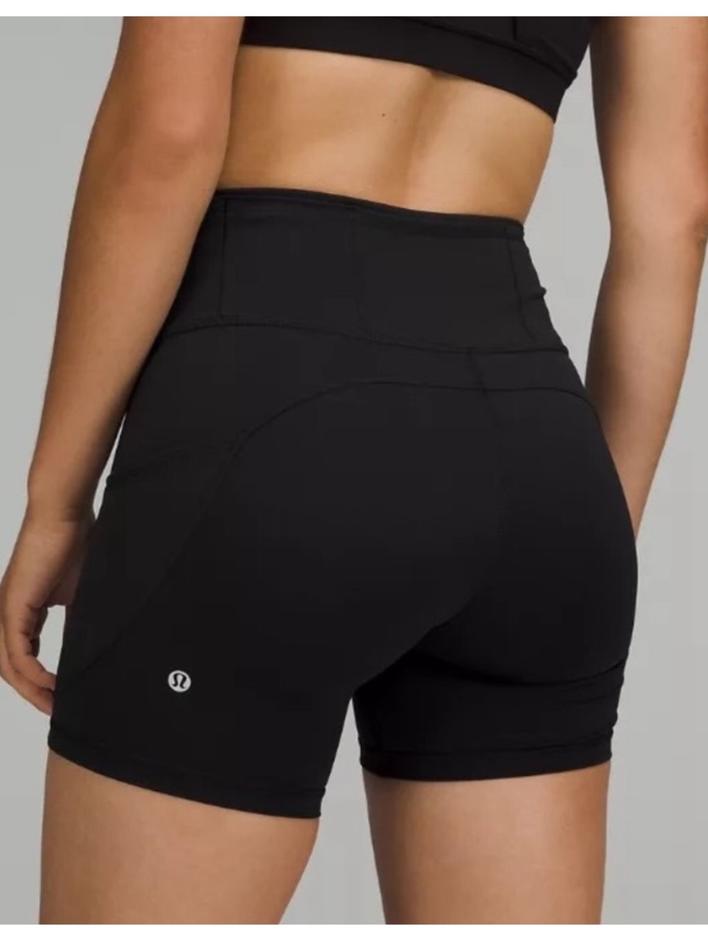 Lululemon high rise fast & free shorts 4 black